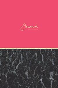 Journal Marble + Gold
