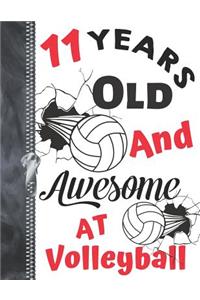 11 Years Old And Awesome At Volleyball
