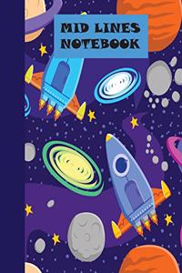 Mid Lines Notebook