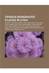 Census-Designated Places in Utah