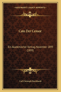 Cato Der Censor