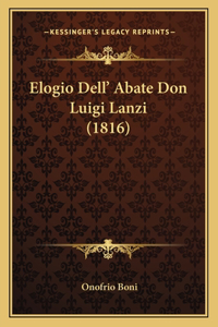 Elogio Dell' Abate Don Luigi Lanzi (1816)