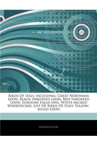 Articles on Birds of Italy, Including