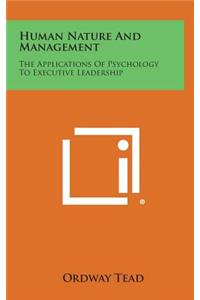 Human Nature and Management