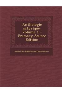 Anthologie satyrique