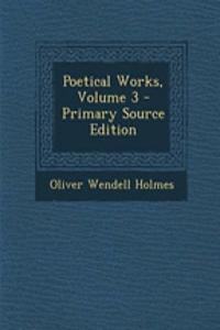Poetical Works, Volume 3