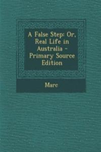 A False Step