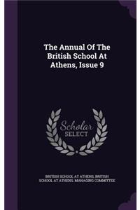 The Annual of the British School at Athens, Issue 9