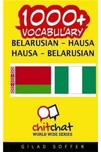 1000+ Belarusian - Hausa Hausa - Belarusian Vocabulary