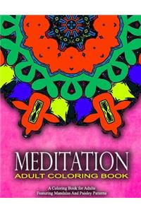 MEDITATION ADULT COLORING BOOKS - Vol.13