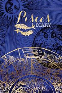 Pisces Zodiac Sign Horoscope Symbol Journal