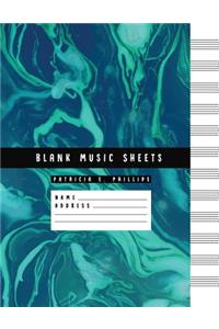 Blank Music Sheets