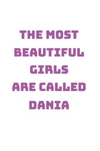 Dania Girl Woman Notebook