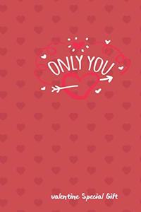 Only you The Couples Journal Special Gift