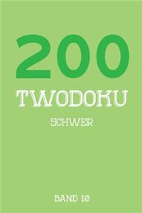 200 Twodoku Schwer Band 10