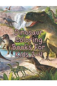 Dinosaur Coloring Books For Kids 2-4