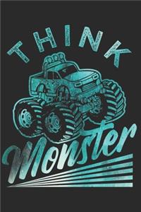 Monster Truck Notizbuch