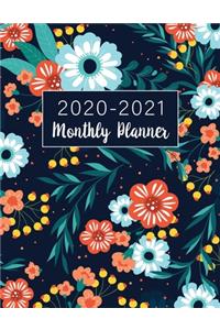 2020-2021 Monthly Planner