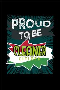 Proud to be cleaner citizen