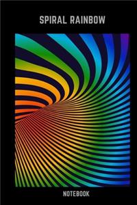Spiral Rainbow Notebook