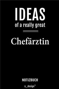 Notizbuch für Chefärzte / Chefarzt / Chefärztin