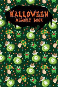 Halloween Memory Book