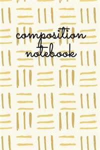 Composition Notebook