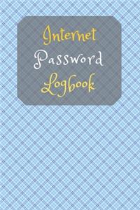 Internet Password Logbook