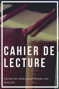 Cahier De Lecture