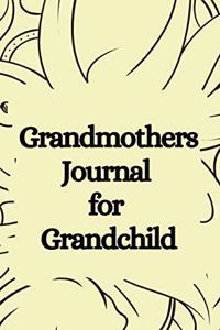 Grandmothers Journal for Grandchild