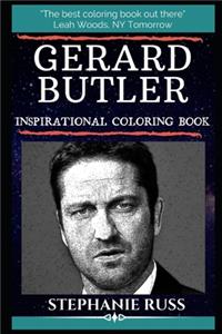 Gerard Butler Inspirational Coloring Book