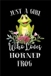 Just a Girl Who Loves Horned Frog