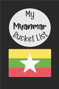 My Myanmar Bucket List