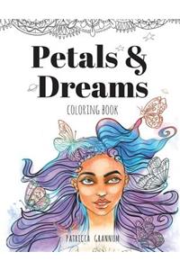 Petals and Dreams- A Calming Coloring Book for Adults