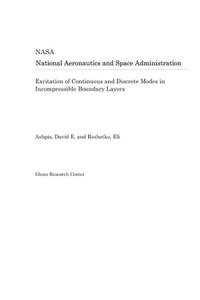 Excitation of Continuous and Discrete Modes in Incompressible Boundary Layers