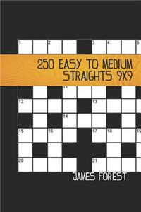 250 Easy to Medium Straights 9x9