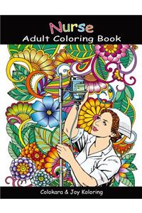 Nurse Adult Coloring Book