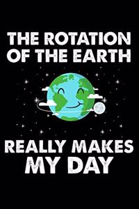 The Rotation of the Earth Really Makes My Day
