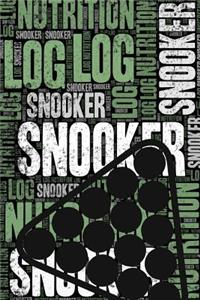 Snooker Nutrition Log and Diary
