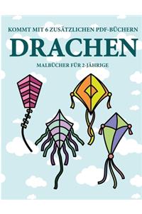 Malbücher für 2-Jährige (Drachen)