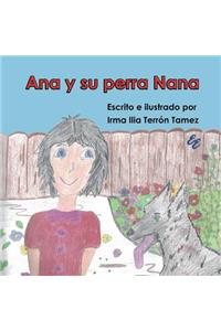 Ana y su perra Nana