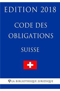 Code des obligations suisse - Edition 2018