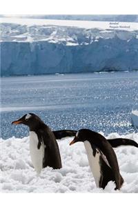 Unruled Penguin Notebook