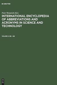 International Encyclopedia of Abbreviations and Acronyms in Science and Technology, Volume 2