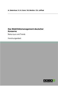 Mobilitätsmanagement deutscher Konzerne