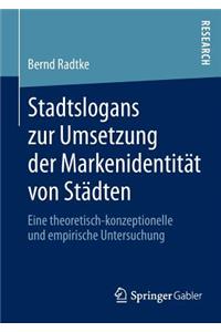 Stadtslogans zur Umsetzung der Markenidentität von Städten