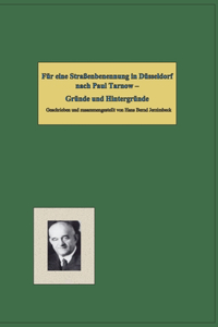 Für eine Straßenbenennung in Düsseldorf nach Paul Tarnow -
