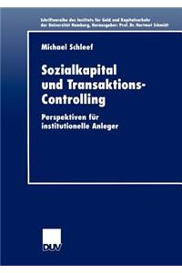 Sozialkapital Und Transaktions-Controlling