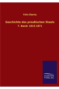 Geschichte Des Preussischen Staats