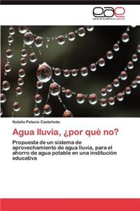 Agua Lluvia, Por Que No?
